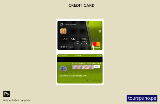 lista para imprimir plantilla de mastercard del banco para ciudadanos de EE. UU.